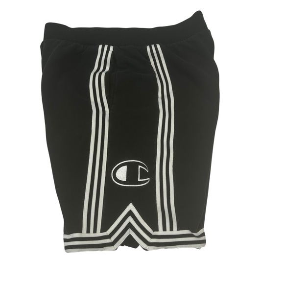 Champion reverse Weave shorts mens Size medium black white retro sporty casual - Picture 3 of 16